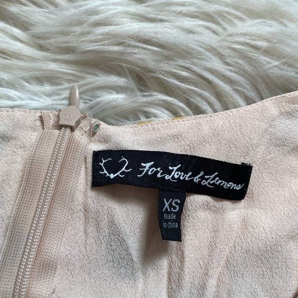 FOR LOVE AND LEMONS Floral Romper - Picture 4 of 4